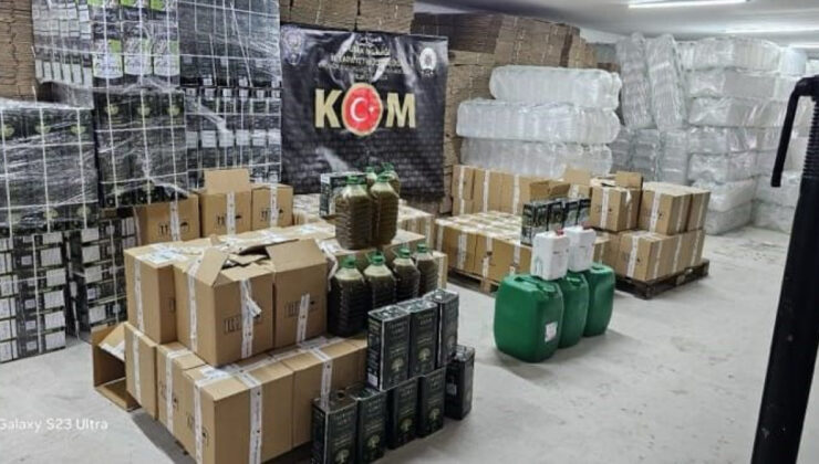 3 ton zeytinyağından 23 ton sahte zeytinyağı yaptılar!