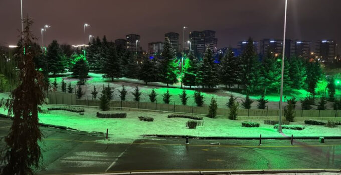 Ankara’da kar yağışı etkili oldu