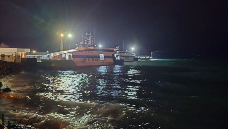 BUDO seferlerine olumsuz hava engeli