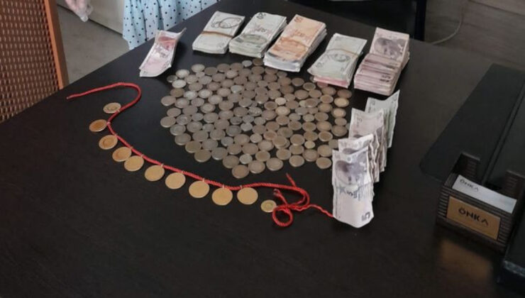 Dilenciden çıkan altın şaşkınlık yarattı!