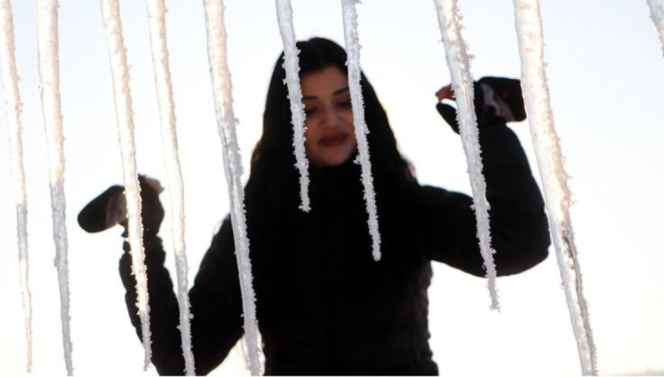 Doğu buz kesti! İki kent -25’i gördü!