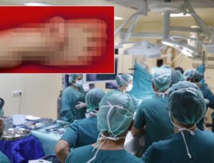 Eşi benzeri olmayan olay! Kulağını 5 ay ayağında taşıdı