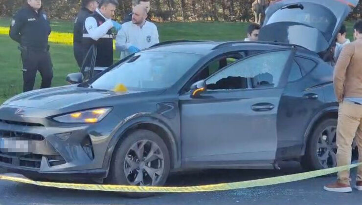 İstanbul’da otomobilde kanlı infaz!