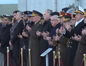 Libya heyetine Başkent’te cenaze töreni