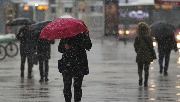 Meteoroloji’den İstanbul için karla karışık yağmur uyarısı
