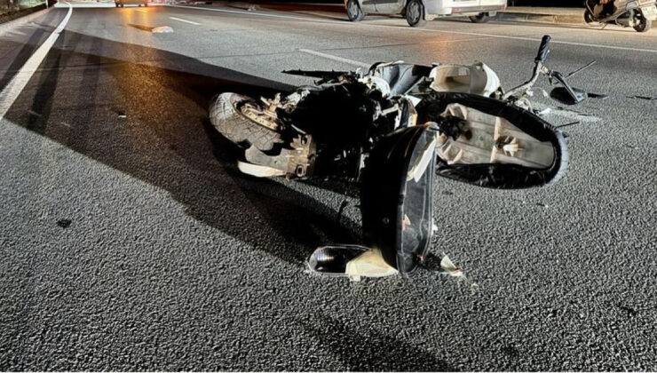 Muğla’da hafif ticari araçla çarpışan elektrikli motosikletin sürücüsü hayatını kaybetti