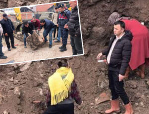 Site inşaatı kazısında çıktı… Mezar ve insan kemikleri!