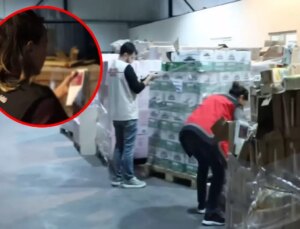 Son kullanma tarihi geçmiş ürünlere yeni etiket basarken yakalandılar