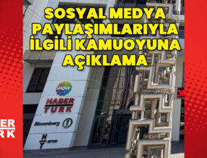 Sosyal Medya Paylaşımlarıyla İlgili Kamuoyuna Açıklama