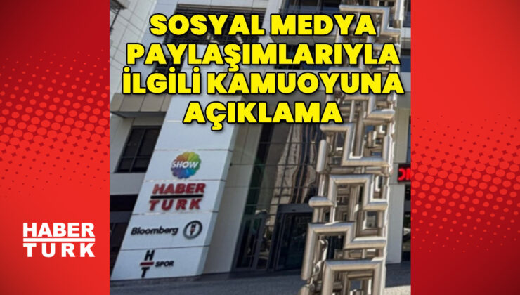 Sosyal Medya Paylaşımlarıyla İlgili Kamuoyuna Açıklama